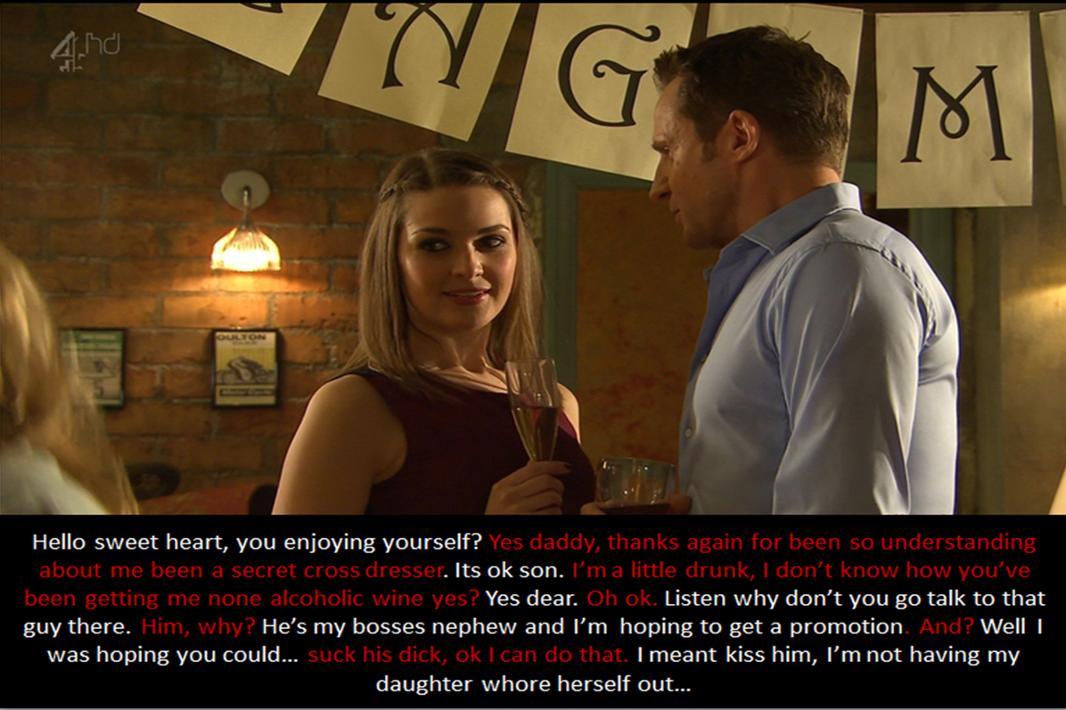 Hollyoaks Tg Captions Fathers Favour
