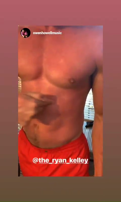 Auscaps Ryan Kelley Shirtless On Instagram
