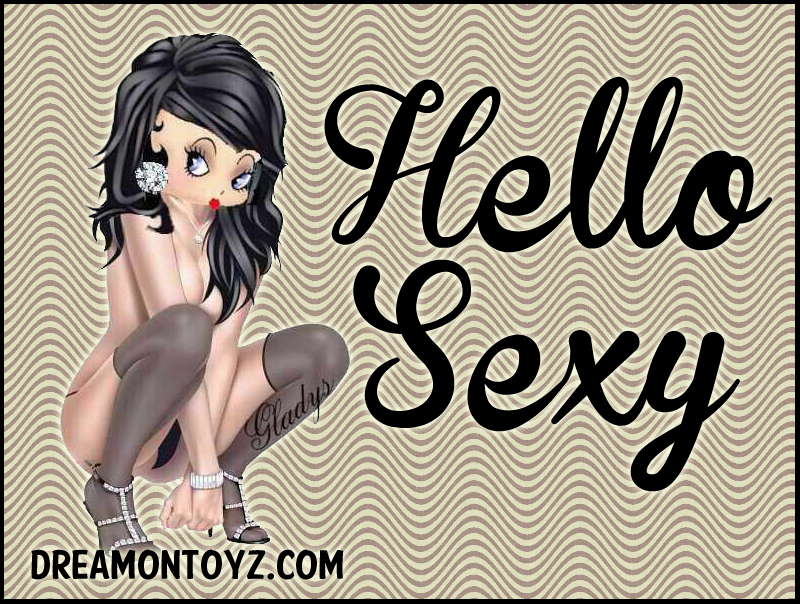Betty Boop Pictures Archive Bbpa Sexy Betty Boop Hello Greetings