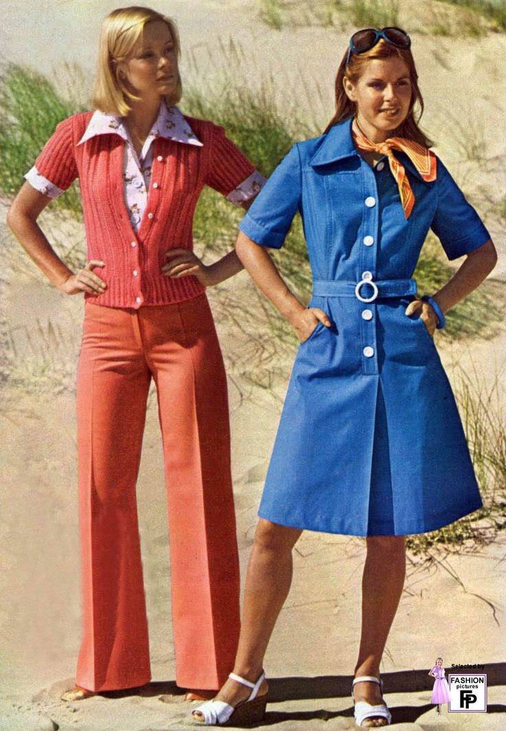 1970s Fashion The Decade Of Ready To Wear 70s Fashion Blue 17
